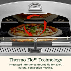Propel+ Four Burner 3-in-1 Gas Grill (Grill, Griddle, Pizza Oven)