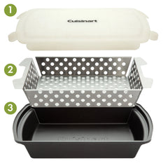 Marinade and Grilling Basket Set